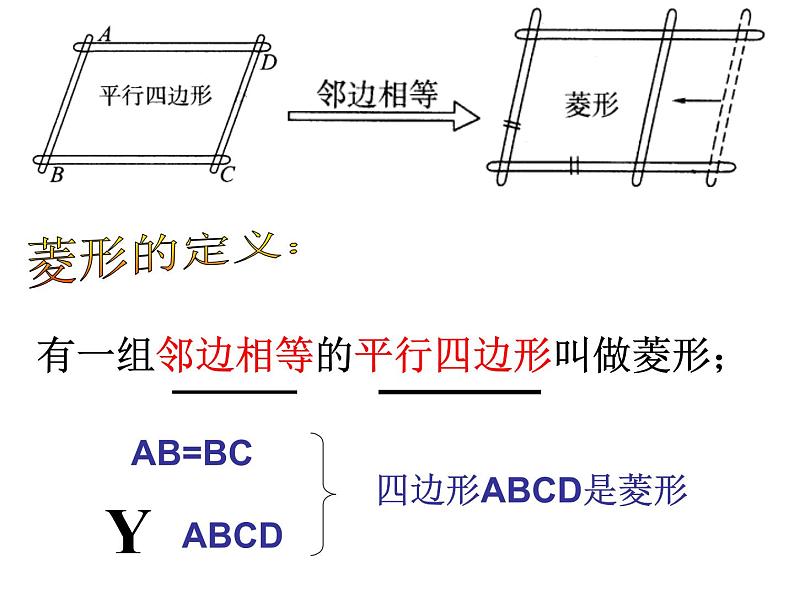 人教版数学八年级下册 19.2.2 菱形（1） 课件第3页