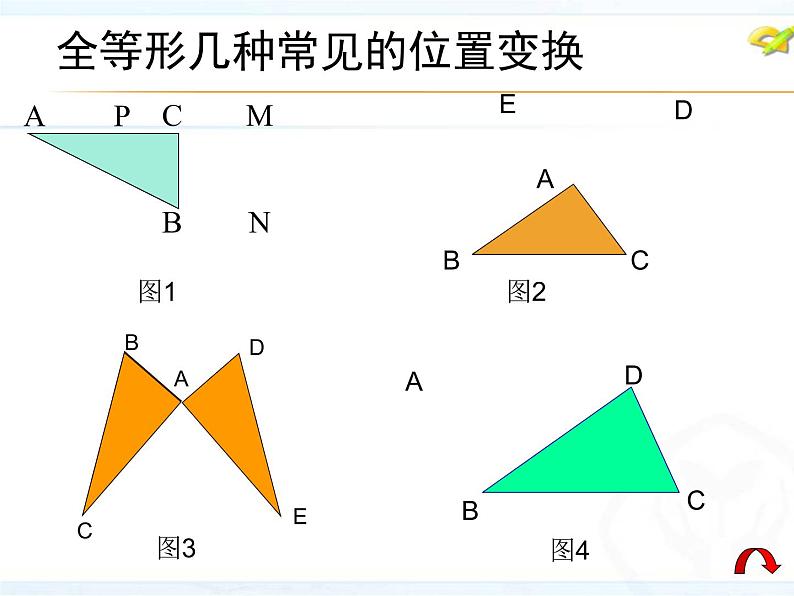 人教版八年级数学上册教学课件-12.1 全等三角形2第6页