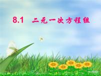 初中数学人教版七年级下册8.1 二元一次方程组教学ppt课件