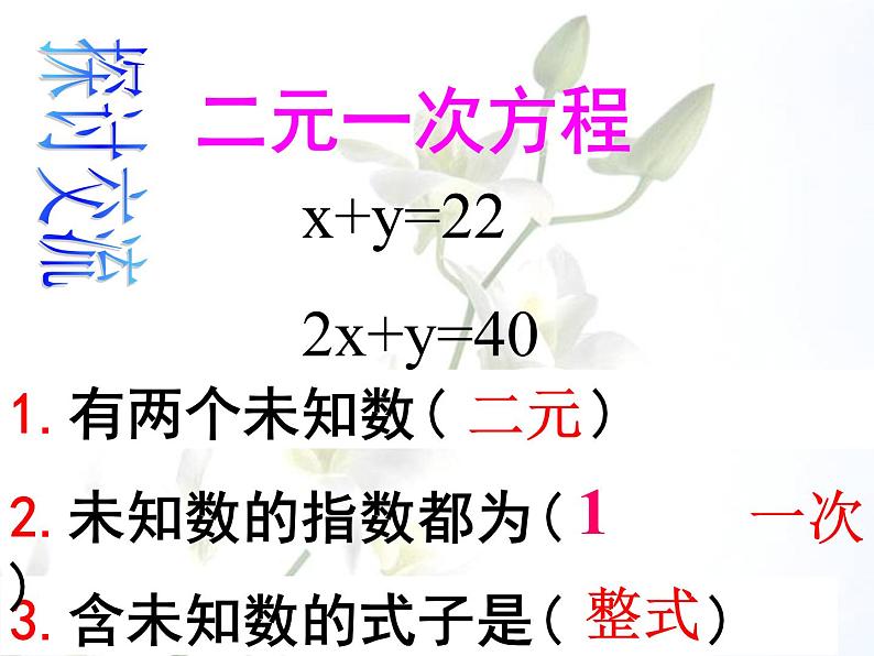 人教版数学七年级下册 8.1 二元一次方程组1 课件第8页