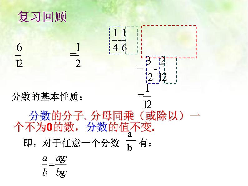 人教版八年级上册课件：15.1.2分式的基本性质 （共17张PPT）第4页