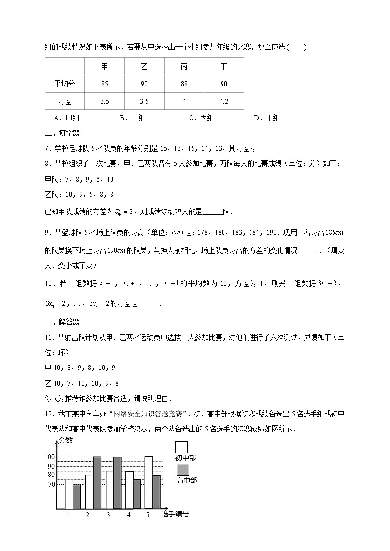 20.2.1《方差》课件+教案+同步练习02