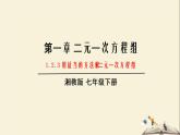 1.2.3 用适当的方法解二元一次方程组（课件）2021-2022学年七年级数学下册同步教学（湘教版）