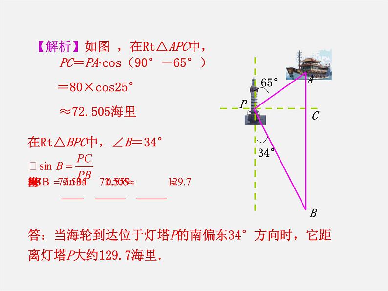 第5套 28.2.2 应用举例（第2课时）课件第6页