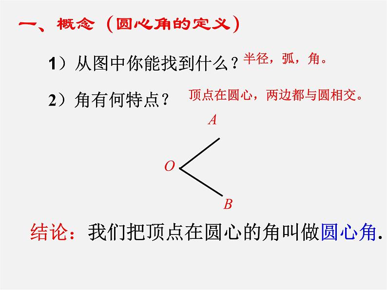 第11套人教初中数学九上   24.1.3 弧 弦 圆心角的关系课件第4页