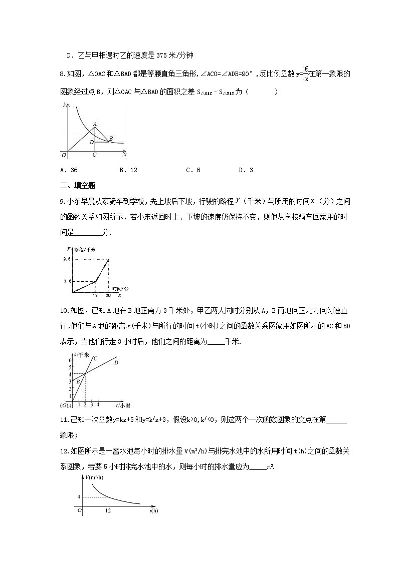 2022年华师大版数学八年级下册17.5《实践与探索》课时练习（含答案）03