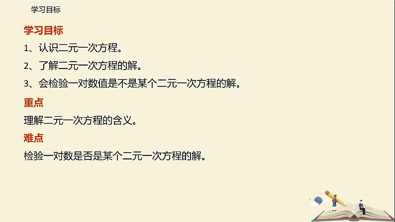 10.1 二元一次方程（课件）-2021-2022学年七年级数学下册同步教学课件（苏科版）第2页