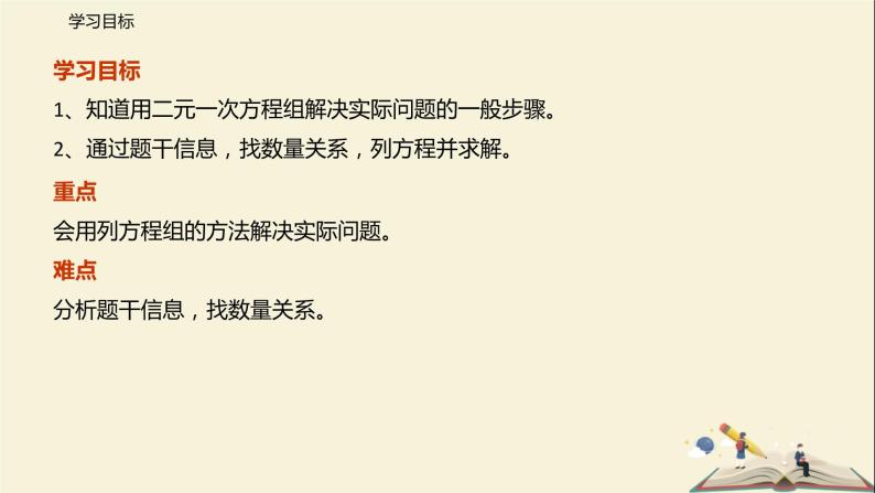 10.5 用二元一次方程解决实际问题（第一课时）（课件）-2021-2022学年七年级数学下册同步教学课件（苏科版）02