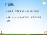 人教版九年级数学上册《22-3 实际问题与二次函数（2）》教学课件PPT优秀公开课