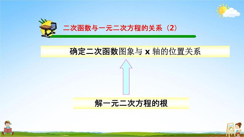 人教版九年级数学上册《22-2 二次函数与一元二次方程（1）》教学课件PPT优秀公开课08