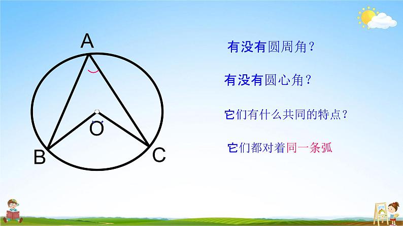 人教版九年级数学上册《24-1-4 圆周角》教学课件PPT优秀公开课06