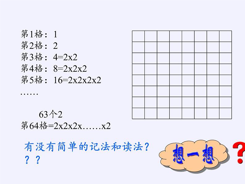 沪科版数学七年级上册 1.6 有理数的乘方(1) 课件03