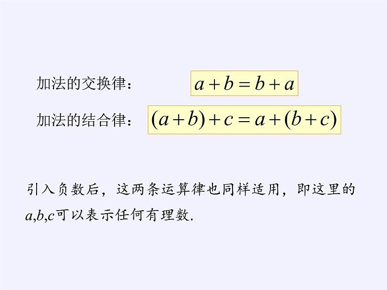 沪科版数学七年级上册 1.4  有理数的加减 课件第4页