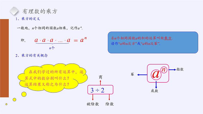 沪科版数学七年级上册 1.6 有理数的乘方(6) 课件第4页