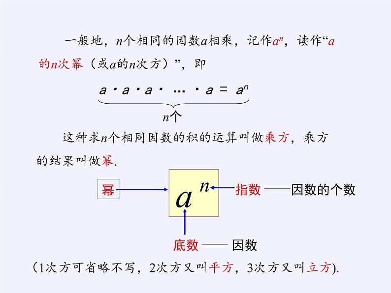 沪科版数学七年级上册 1.6 有理数的乘方(3) 课件06