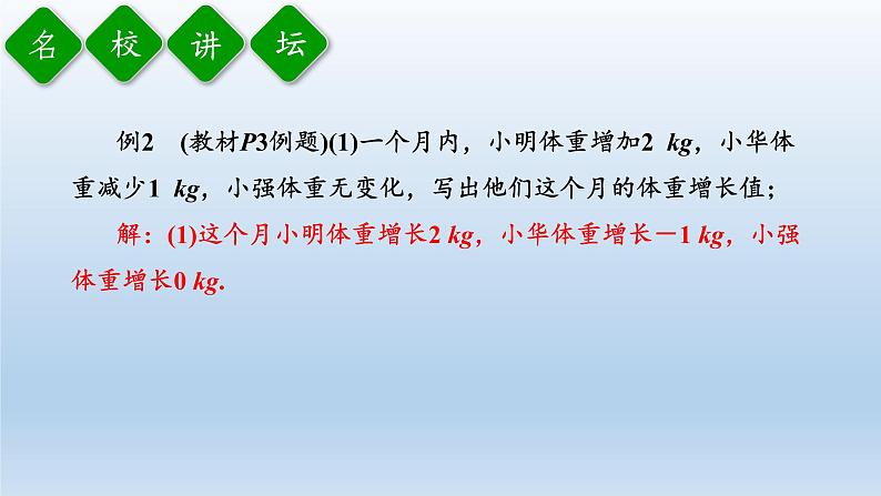 沪科版数学七年级上册 1.1 正数和负数(3) 课件第8页