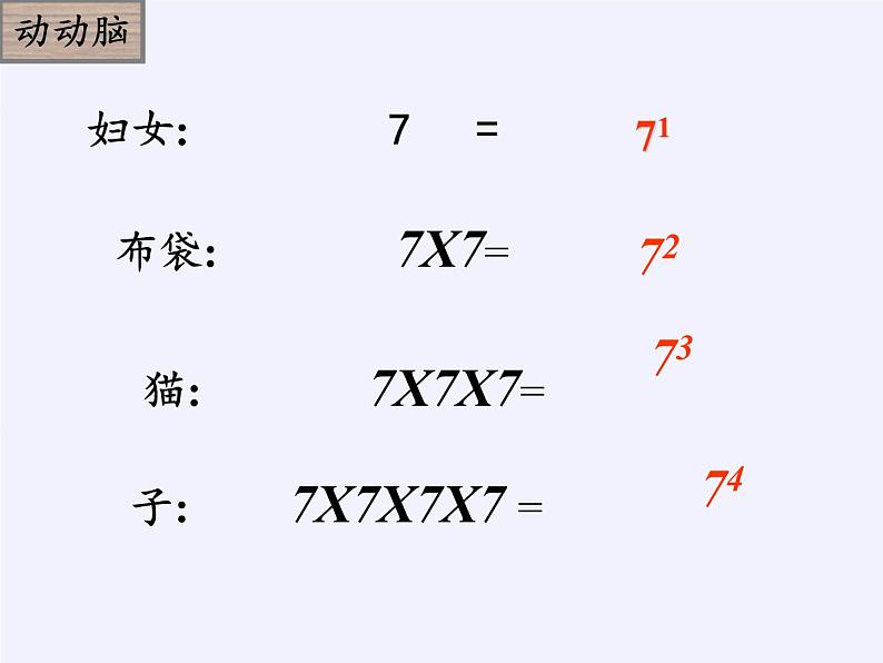 沪科版数学七年级上册 1.6 有理数的乘方 课件04