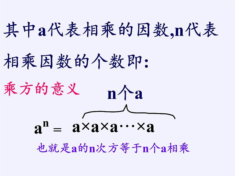 沪科版数学七年级上册 1.6 有理数的乘方 课件07