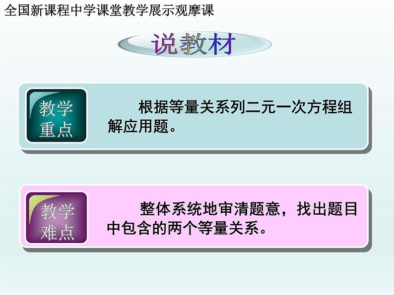 沪科版数学七年级上册 3.4 二元一次方程组的应用 课件第6页