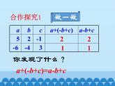 沪科版数学七年级上册 2.2 整式加减-去括号、添括号_ 课件