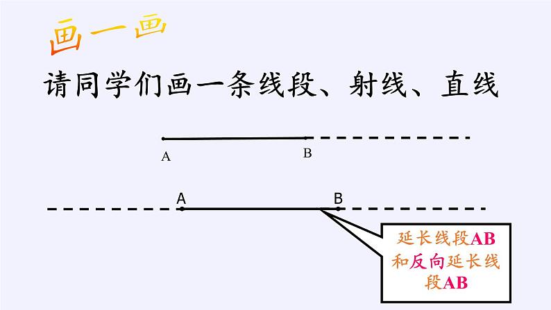 沪科版数学七年级上册 4.2 线段、射线、直线(13) 课件第6页