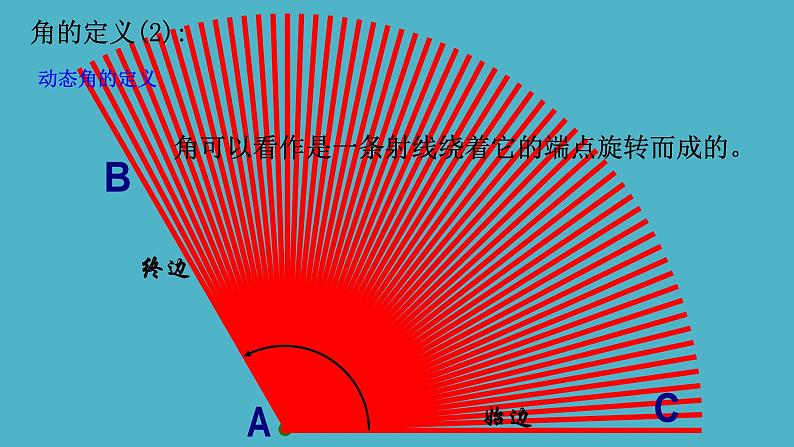 沪科版数学七年级上册 4.4 角第一课时 课件05