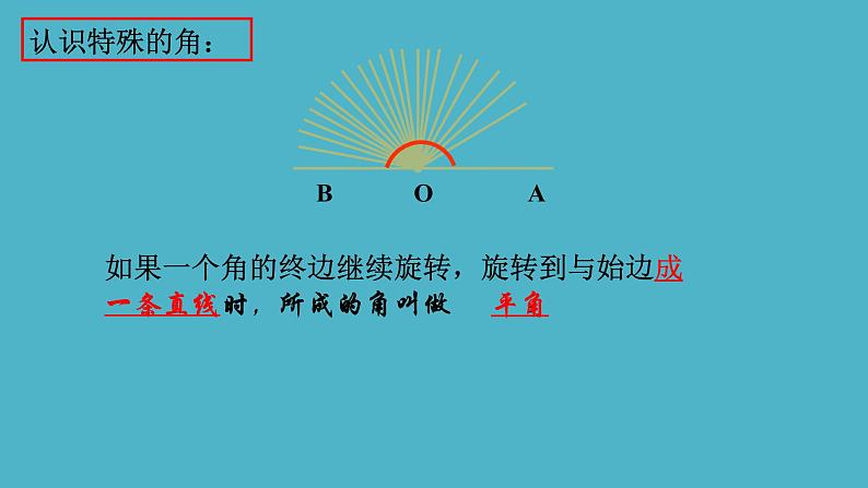 沪科版数学七年级上册 4.4 角第一课时 课件07