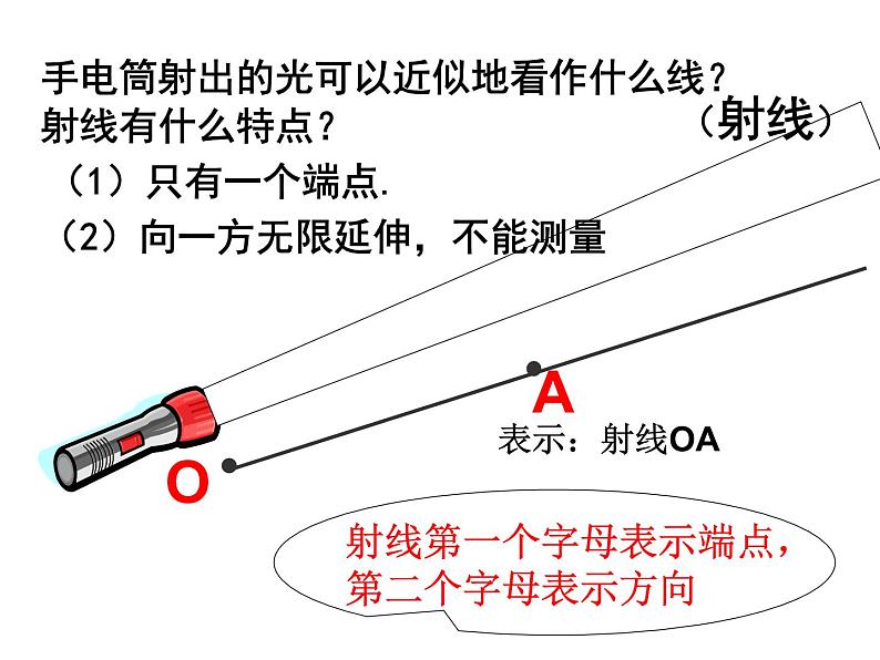 沪科版数学七年级上册 4.2 线段、射线、直线 (2) 课件05