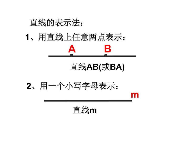 沪科版数学七年级上册 4.2 线段、射线、直线 (2) 课件08