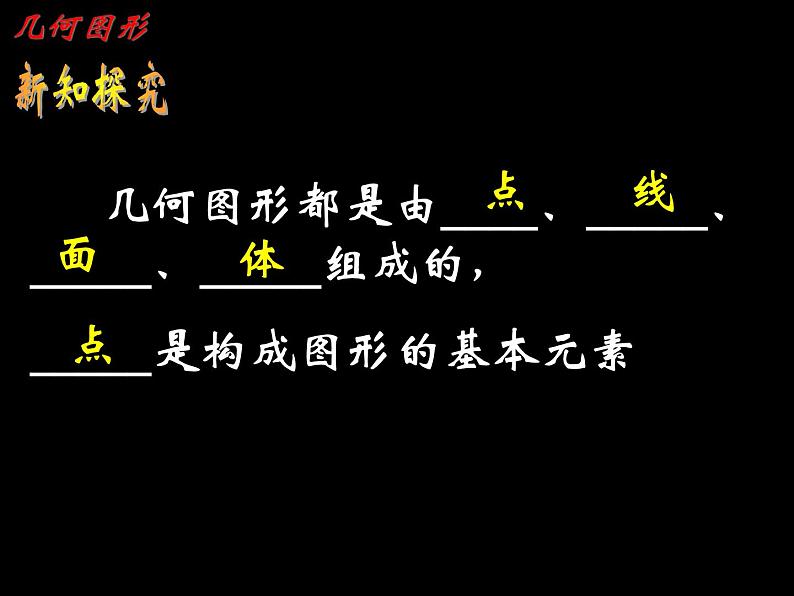 沪科版数学七年级上册 4.1 几何图形 课件05