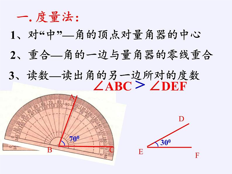 沪科版数学七年级上册 4.5 角的比较与补（余）角(10) 课件第5页