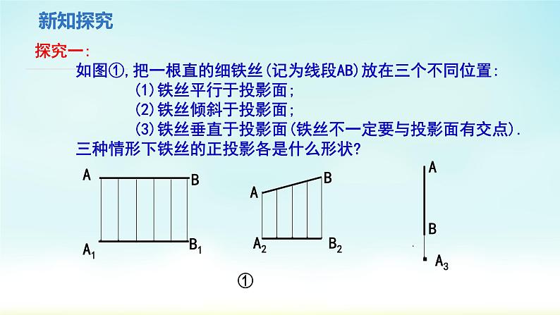 人教版九年级数学下册 29-1-2 正投影 课件04