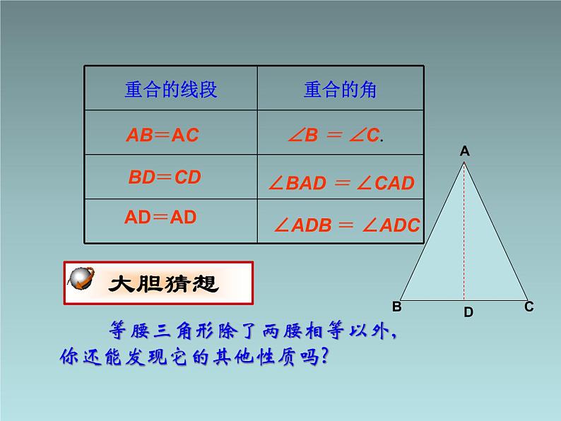 人教版数学八年级上册13.3.1等腰三角形 课件第8页