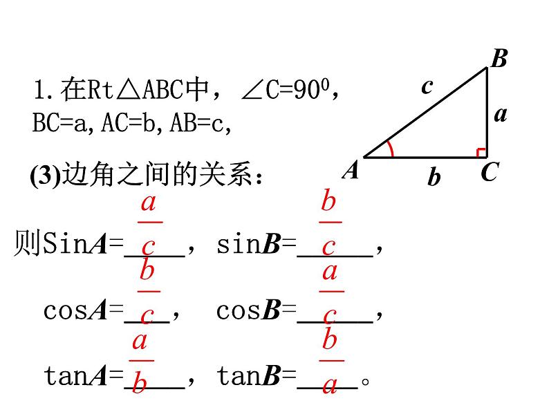 2020-2021学年九年级数学人教版下册28.2.1 解直角三角形（第一课时）课件PPT03