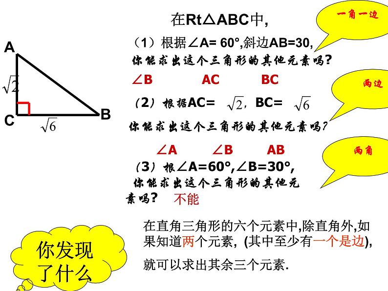 2020—2021学年人教版数学九年级下册28.2.1解直接三角形课件PPT第5页