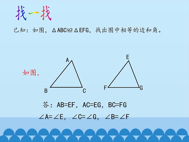 鲁教版（五四制）数学七年级上册 1.3 探索三角形全等的条件-第一课时_（课件）02