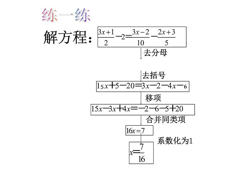 人教版数学七年级上册_3.3解一元一次方程（二）（第2课时）教学PPT课件PPT第7页