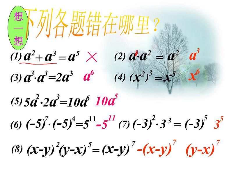 2022中考数学总复习——整式的乘法 专项复习(共46张PPT)课件PPT05