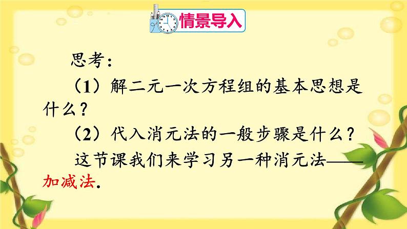 第2课时 加减消元法第2页