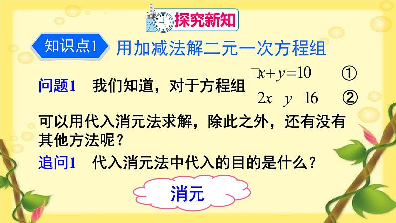 第2课时 加减消元法第4页