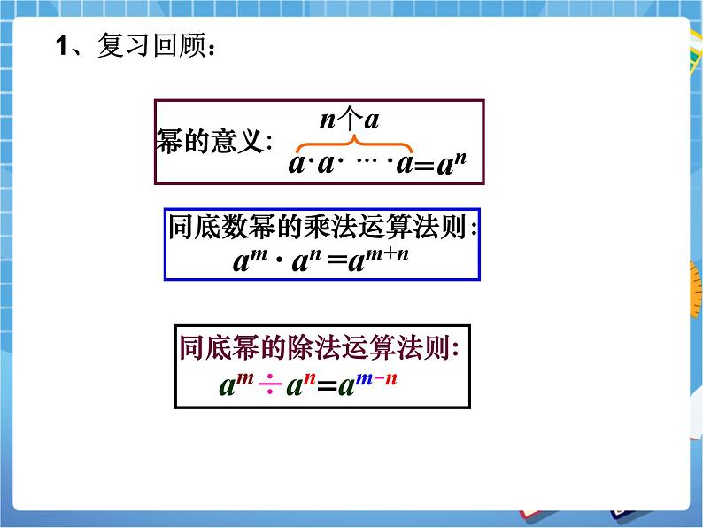 6.4.1《零指数幂与负整数指数幂》参考课件第2页