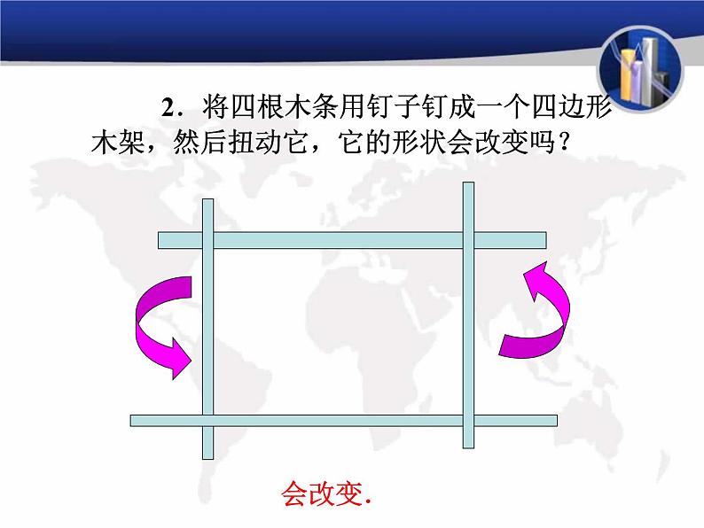 人教版数学八年级上册11.1.3三角形的稳定性课件PPT08