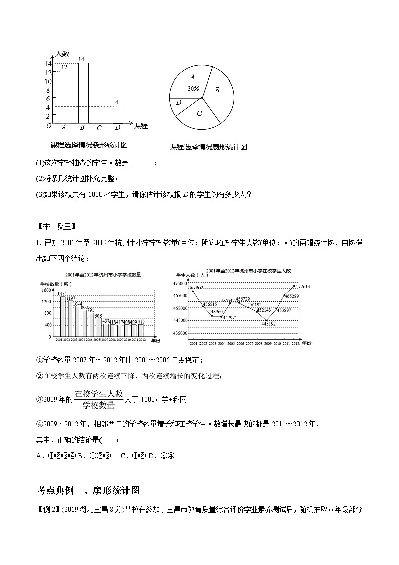 中考数学《一轮专题讲义》（41专题）第19讲 统计的应用（原卷版）学案02