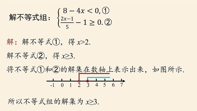 人教版七年级数学下册 9-3一元一次不等式组课时2 课件03