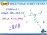 人教版数学七年级下册5.1.3同位角、内错角、同旁内角-课件 (1)