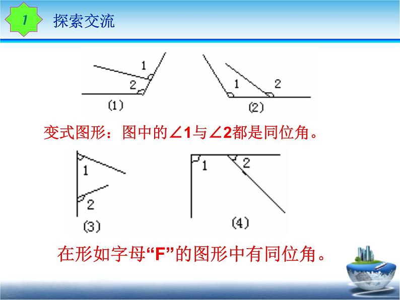 人教版数学七年级下册5.1.3同位角、内错角、同旁内角-课件 (1)第5页