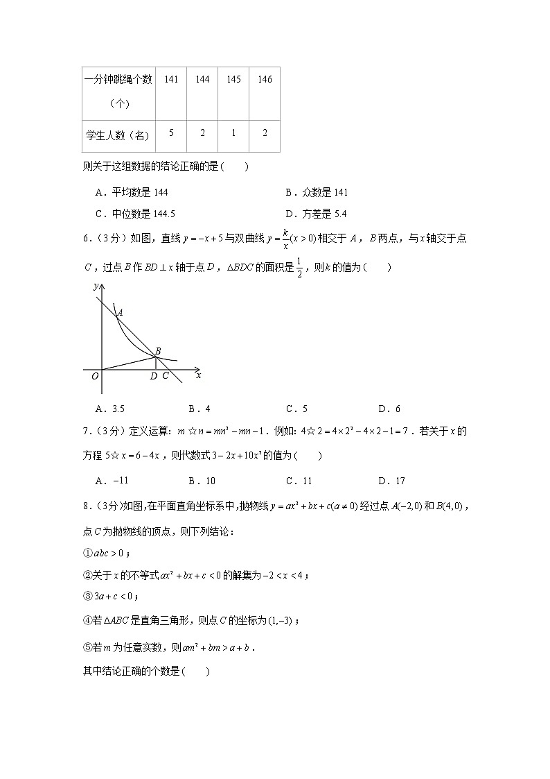 2021年山东省菏泽市牡丹区中考数学一模试卷及答案02