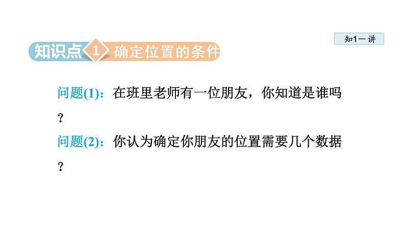 人教版七年级数学下册 7.1.1  有序数对 课件第4页