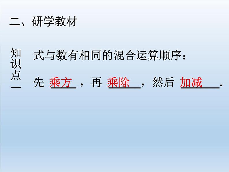 人教版八年级上册15.2.2（2）分式的混合运算课件第4页