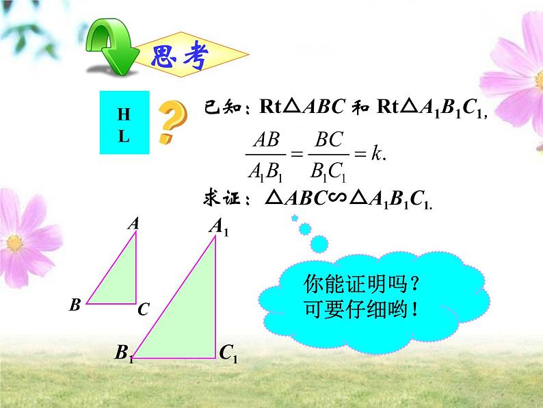 人教版九年级下册 数学 课件 27.2.1相似三角形的判定(共22张PPT)第7页